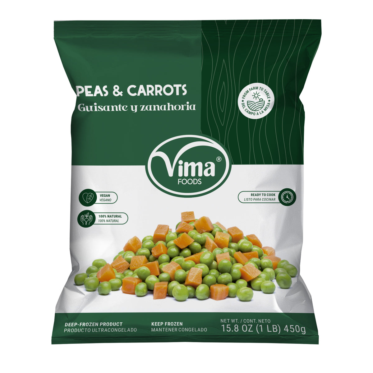 MEZCLA CHICHARO Y ZANAHORIA VIMA 450 GR