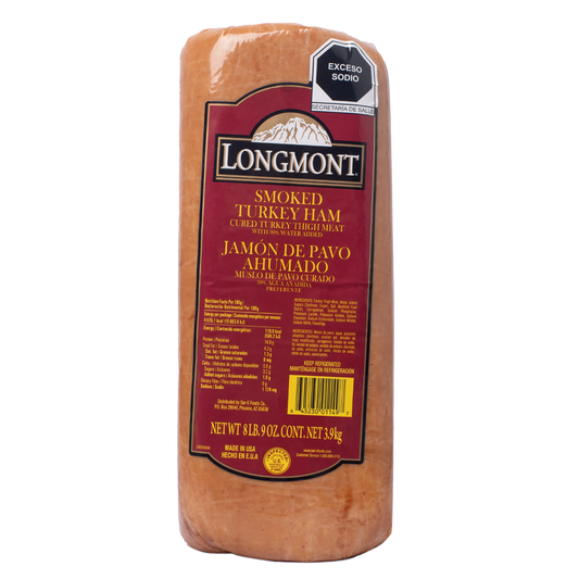 JAMON AHUMADO DE PAVO LONGMONT EN BARRA 3.9 KG