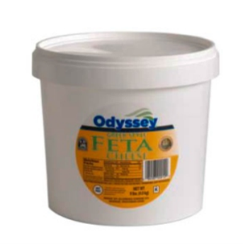 QUESO FETA PLAIN 5LBS. ODISSEY