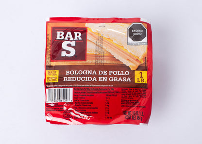 BOLONIA DE POLLO BARS 1 LB