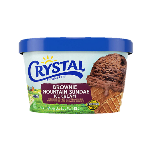 Brownie Mountain Sunday (48 oz) "Crystal"