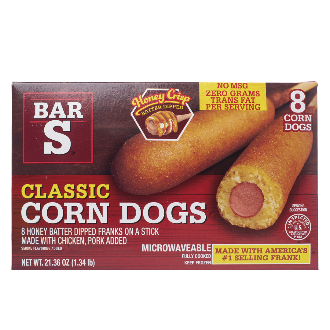 CORN DOGS CLASIC 12/1.34 LB BAR-S