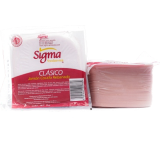 JAMON COCIDO CUADRADO SIGMA 50 REBANADAS