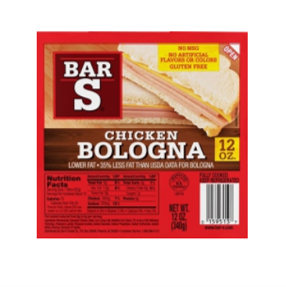 BOLONIA DE POLLO BARS 1 LB – La Canasta
