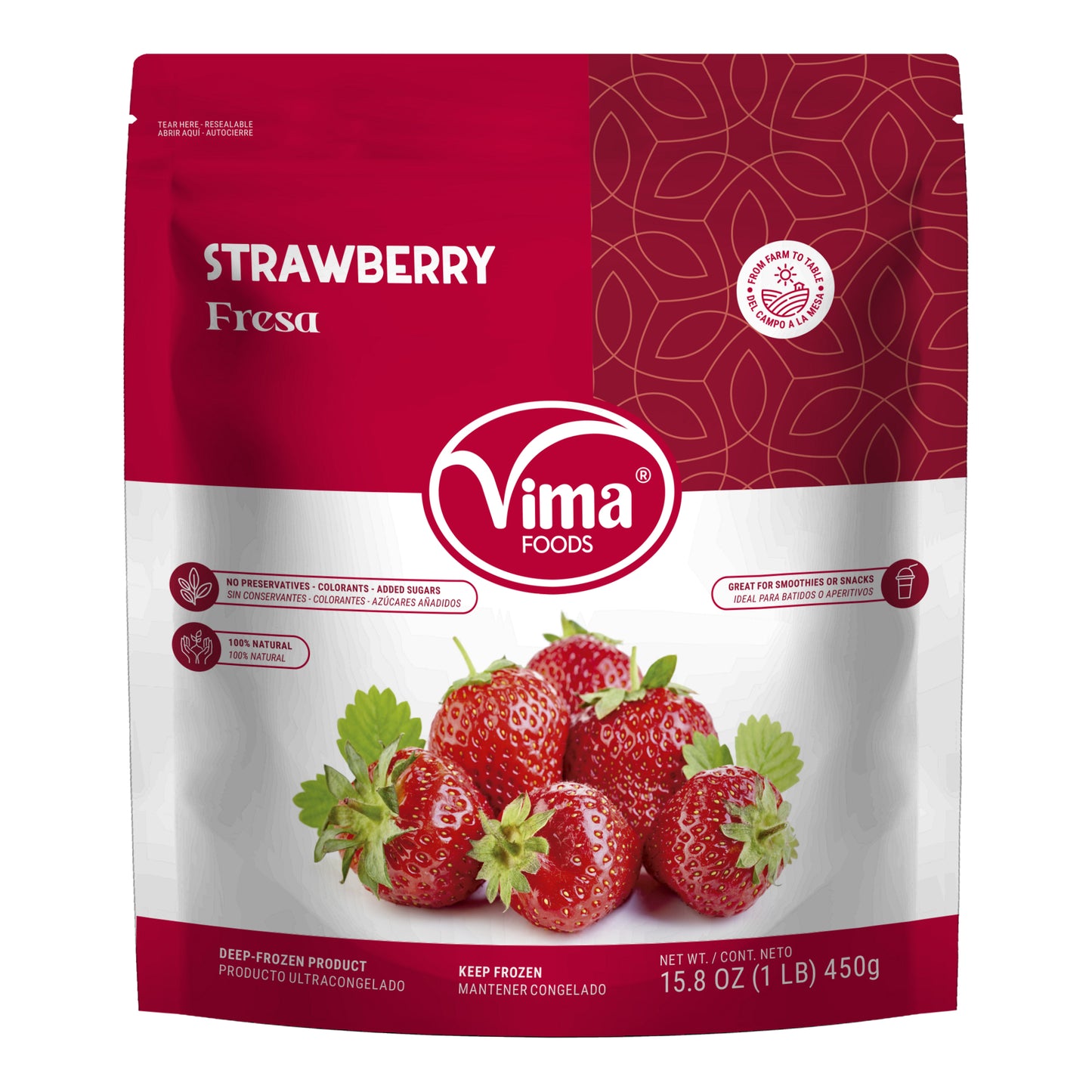 FRESA ENTERA CONGELADA VIMA 1 KG 1000633