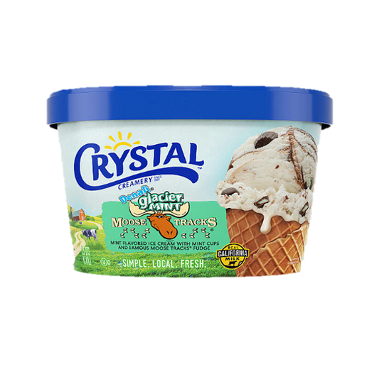 Mint Moose Tracks (48 oz) "Crystal"