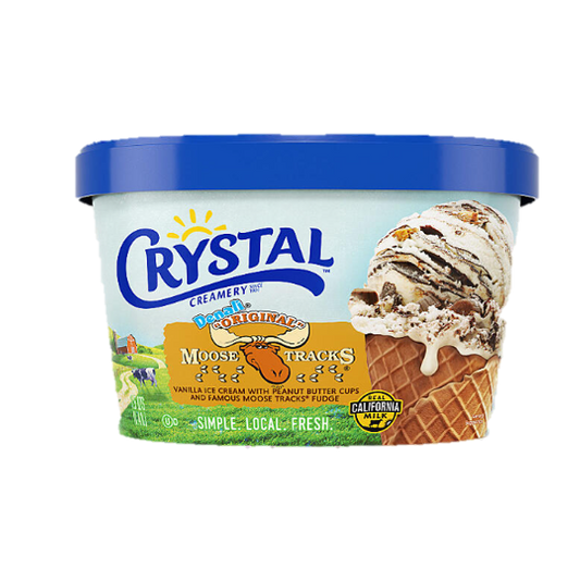 Original Moose Tracks (48 oz) "Crystal"