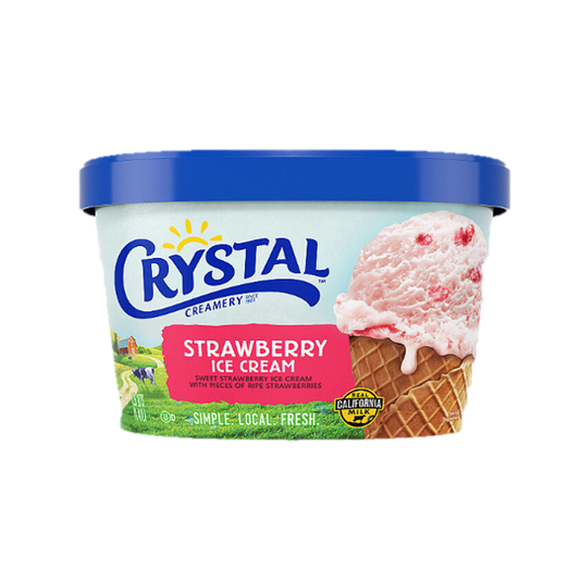 Strawberry / Fresa (48 oz) "Crystal"