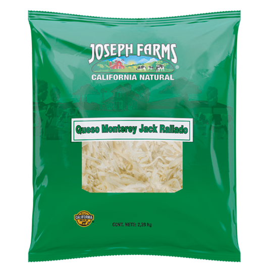 QUESO MOZZARELLA RALLADO JOSEPH FARMS 5 LBS